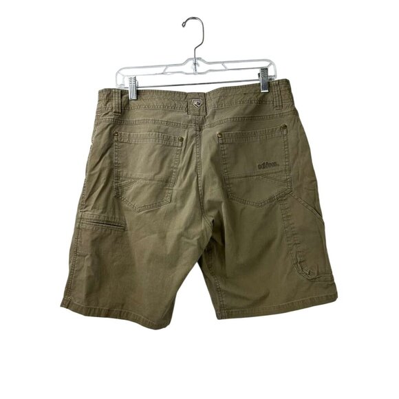 Kuhl Men's Size 34 Shorts Brown Stretch Vintage Patinade - Picture 2 of 10